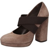 Silvia Rossini  Pumps pumps beige wildleder braun textil AD487