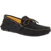 Leonardo Shoes  Herrenschuhe 502 CAMOSCIO BLU SCURO