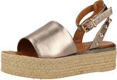INUOVO Plateausandaletten Leder