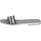 Eddy Daniele  Sandalen sandalen grau wildleder Kunststoff swarovski aw450