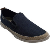 Muro  Hausschuhe Hanf Canvas Sneaker für Herren  blau