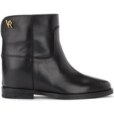 Via Roma 15  Damenstiefel Stiefeletten in Leder mit VR Logo