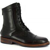 Leonardo Shoes  Herrenstiefel 406-16 VITELLO NERO