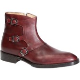 Leonardo Shoes  Herrenstiefel PINA 42 VITELLO BORDO