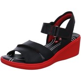 Clamp  Sandalen Sandaletten 20MARLO 001 BLACK RED