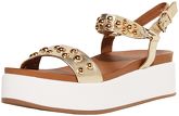 INUOVO Plateausandaletten Leder