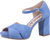 GADEA High-Heel-Sandalette Veloursleder