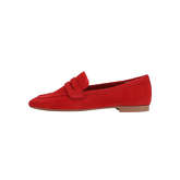 ekonika Loafer Klassische Slipper rot Damen