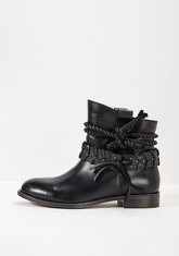 INUOVO Stiefelette Glattleder