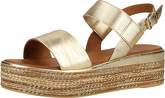 INUOVO Plateausandaletten Leder