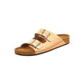 wolkenwerk Clogs & Pantoletten Pantoletten gold Damen