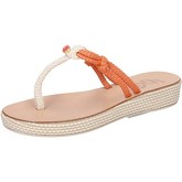 Eddy Daniele  Sandalen sandalen weiß corda orange aw672