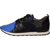 Date  Sneaker sneakers schwarz leder blau textil AE534