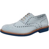 Di Mella  Herrenschuhe elegante hellblau wildleder AD235