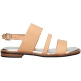 Frau  Sandalen 8562 Sandelholz  Leichtes Leder