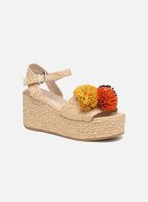 SALE -50 Sixty Seven - Pompom - SALE Sandalen, beige