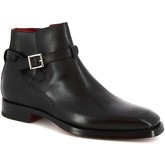 Leonardo Shoes  Herrenstiefel 9124/19 VITELLO NERO