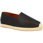 Leonardo Shoes  Espadrilles UOMO FLEX VITELLO NERO