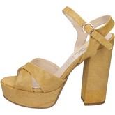 Geneve Shoes  Sandalen sandalen gelb textil BZ892