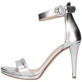 L'amour  Sandalen 200 Sandelholz Frau Silber