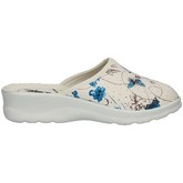 Babol's  Clogs 1001 Ciabatta Damen BLAUE WEISSE BLUME