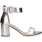 L'amour  Sandalen 935 Sandelholz Frau Silber