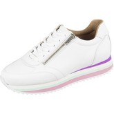 Dwrs  Sneaker Napels V14A-06 white multi pink Leder V14A-06