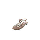 Lazamani Sandalen/Sandaletten Riemchensandaletten braun Damen