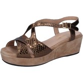 Allison  Sandalen sandalen bronze pythonleder wildleder BZ307