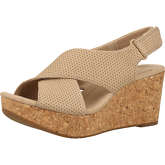 Clarks Sandalen Keilsandaletten beige Damen