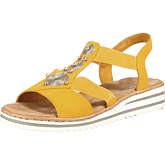 rieker Klassische Sandalen gelb Damen