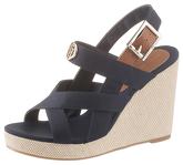 TOMMY HILFIGER High-Heel-Sandalette BASIC HARDWARE HIGH WEDGE SANDAL