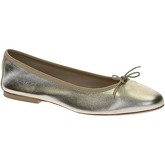 Leonardo Shoes  Ballerinas 6087 CUOIO NAPPA PLATINO