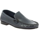 Leonardo Shoes  Herrenschuhe 1301 VITELLO BLEU
