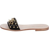 Eddy Daniele  Sandalen sandalen schwarz wildleder nieten ax923
