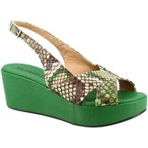 Leonardo Shoes  Sandalen 3378 TONI PITONE VERDE