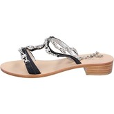 Capri  Sandalen sandalen schwarz leder AK618