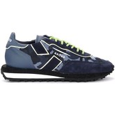 Ghoud  Sneaker Sneaker Modell Rush in Leder und blauem Wildleder