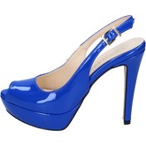 Olga Rubini  Sandalen sandalen blau lack BY295