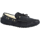 Leonardo Shoes  Herrenschuhe 158 CAMOSCIO BLEU