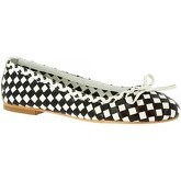 Leonardo Shoes  Ballerinas GIANNA BLACK/WHITE