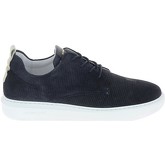 Schmoove  Sneaker Bump Suede Print Bleu