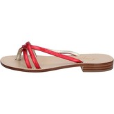 Soleae  Sandalen sandalen rot leder BY501
