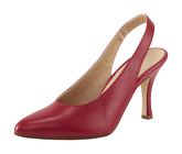 Slingpumps, Nappaleder