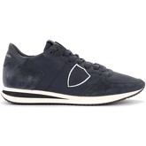 Philippe Model  Sneaker Sneaker Tropez X in Wildleder und Leder in Blau