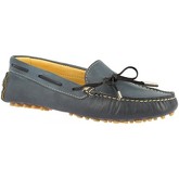 Leonardo Shoes  Mokassins 502 VITELLO BLU PIOLI