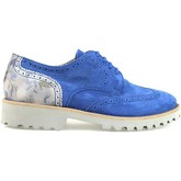 Please Walk  Herrenschuhe elegante blau wildleder AM838