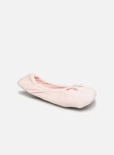 Sarenza Wear - Chaussons Ballerines Velours Femme - Hausschuhe, rosa