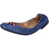 Bally Shoes  Ballerinas ballerinas blau leder textil BY23