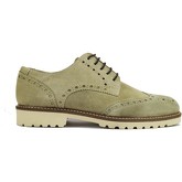 Rue 51  Halbschuhe elegante beige wildleder AH597